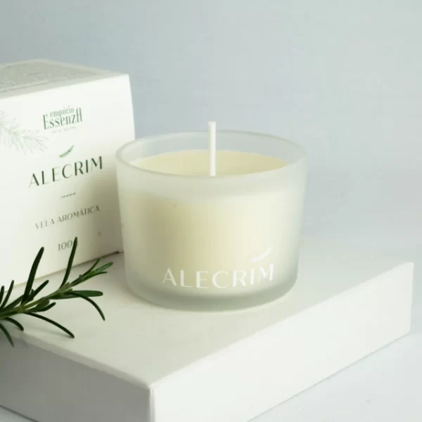 Vela Perfumada Alecrim 100g - Image 2