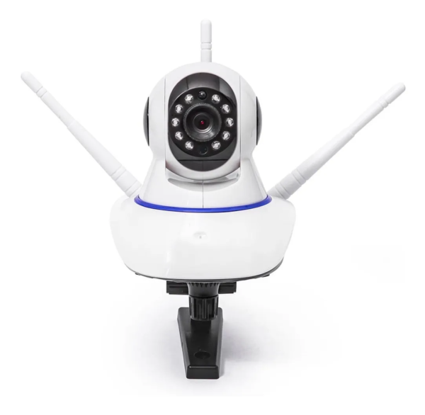 Câmera IP Wifi Wireless Sem Fio Hd 3 Antenas com Visão Noturna Ultima Geração - Image 4