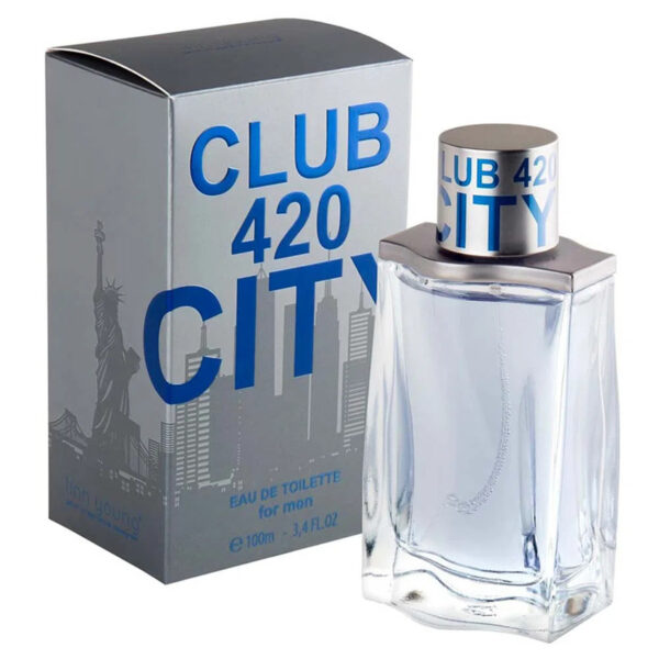 Club 420 City Men Eau de Toilette Linn Young - Perfume Masculino (100ml)